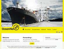 Tablet Screenshot of oceannet.nl